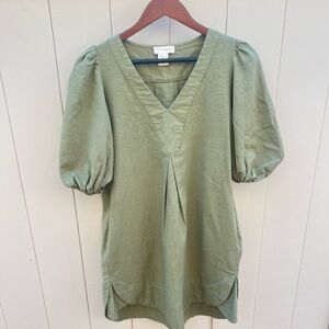 Cynthia Rowley linen dress Small
